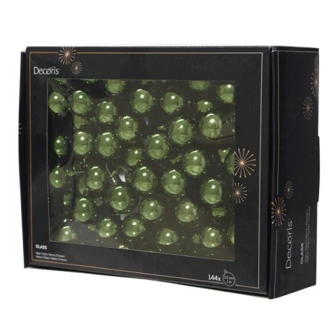 BOX 144 MINI SFERE VETRO D2.5